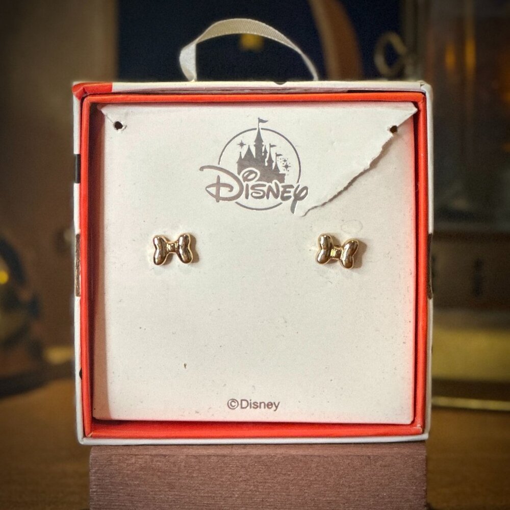 Disney - Minnie Mouse Bow Earrings - Small